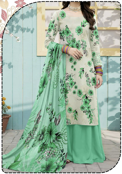 Luxury Resham Dora Bold Print 3P