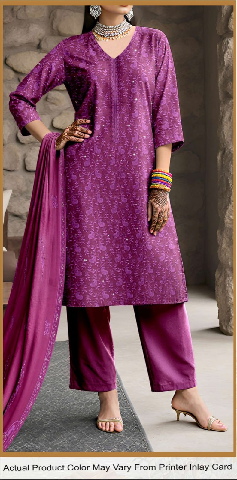 Premium Lawn Bana Dora 3 Pc Embroidere